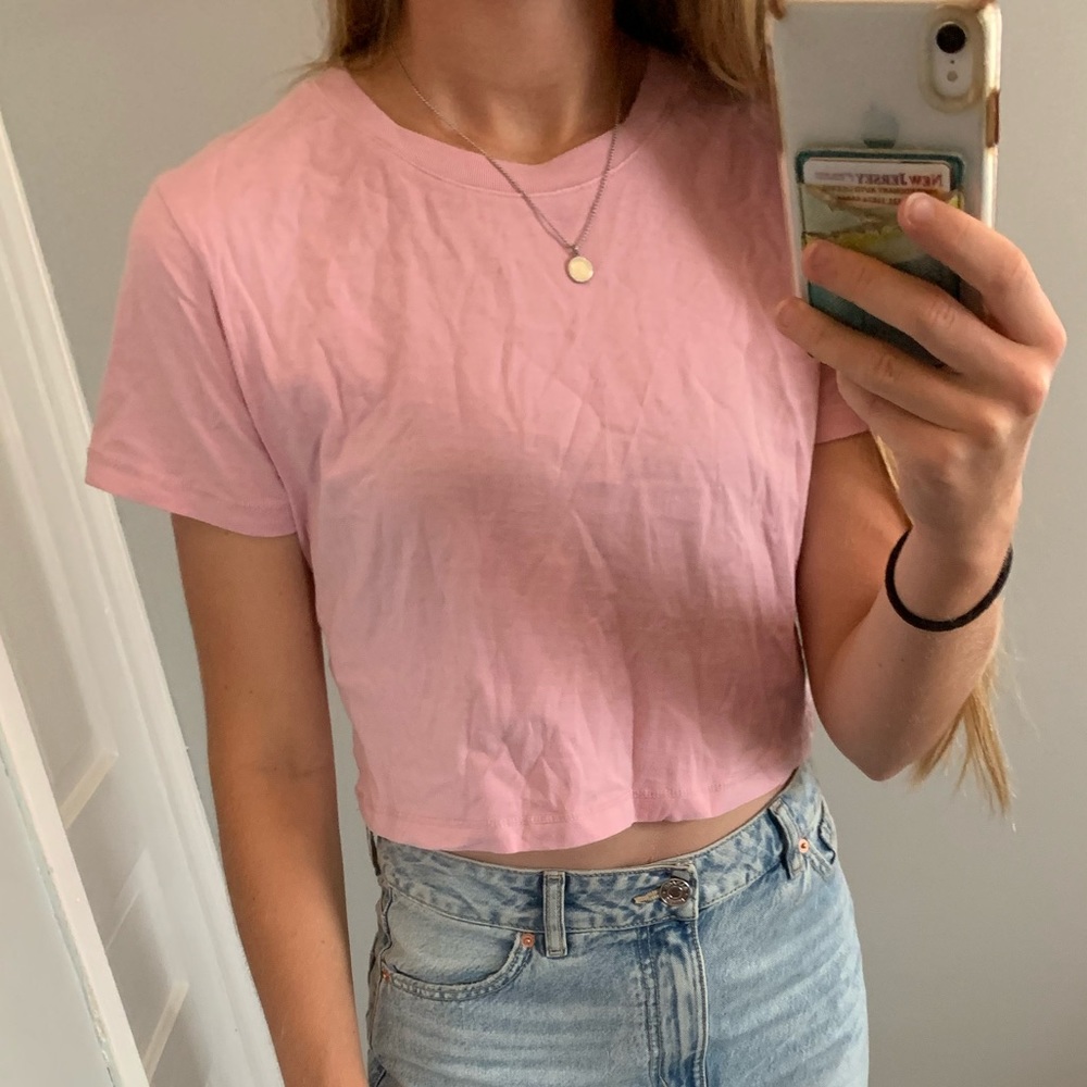 Pink Cotton On Crop Top